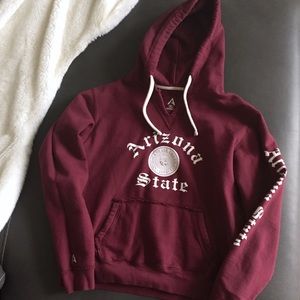 Arizona State Sweatshirt Hoodie Maroon